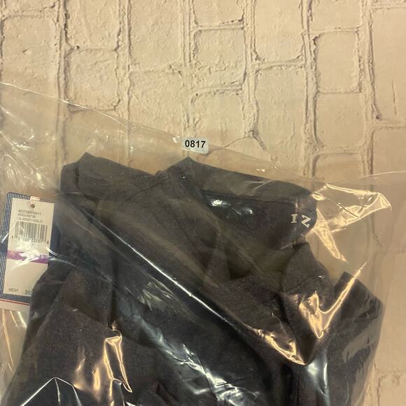 Izod men’s quarter button casual Minimalist plane‎ long sleeve 2xl shirt cotton - Picture 7 of 7